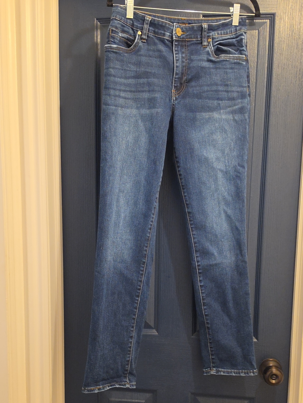 Kut from the Kloth SIZE 4 HIGH RISE BOYFRIEND  Straight-Leg Jeans